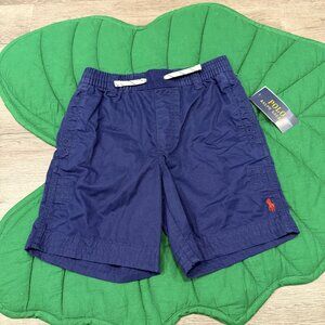 Polo Ralph Lauren Boys Small 8 Blue Pull On Shorts